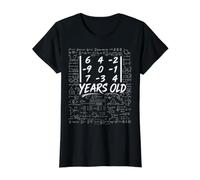 44th Birthday Matrix Determinant Math Nerd Funny Value Graphic T-Shirt, Women, Black, S