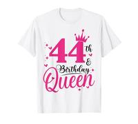 44th Birthday Queen, 44 Birthday Girl T-Shirt