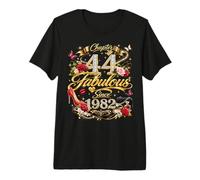 44th Birthday Queen Chapter 44 Fabulous Since 1982 Women Premium T-Shirt