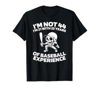 44th Birthday Sport Player Baseballer Baseball 44 Years Old T-Shirt
