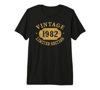 44th Birthday Women 44 Year Old Men Funny 1982 44 Year Old Premium T-Shirt