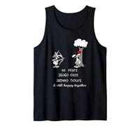44th Wedding Anniversary Parents Gift 44 Years Together Cute Tank Top
