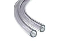 45.0mm Clear Plastic Flexible Non Toxic PVC Hose Pond Fuel Air - Thick 4.5mm Wall (1 mtr)