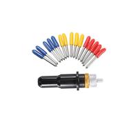 (45) 12mm Black Cutting Plotter With 5pcs Blades 30/45/60 Degree for Roland Vinyl Cutter Blade Holder