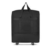 45-22inch Waterproof Portable Travel Rolling Suitcase Air Carrier Bag Unisex Expandable Folding Oxford Bags with Wheels for Travel(22inch)