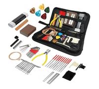 45/72PCS Guitar Tool Kit For Set Up Guitar Repairing Maintenance Tool Kit With Guitar Strings/Bridge/Pins Accessories (Color : 72pcs)