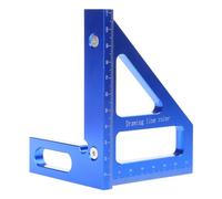 45/90 Degree Aluminum Miters Triangle Ruler Scribers High Precisions Layout Multipurpose Measuring Tool for Engineers Precise Measurement Ruler