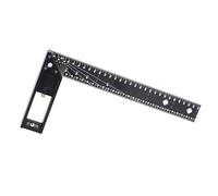 45 90 Degrees Multi -ANGLEN -Measurement Linee of Straight Stable Rule Rules for Measurement Drawing, Aluminum Alloy and High Carbon Steel