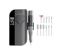 45 Adjustable Speed Electric Finger File with Reverse Rotation and Extended Battery Life Thin Unguis Grinder