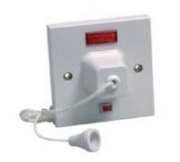 45 Amp Pull Cord Switch Double Pole with Neon