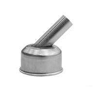 45° Bend Hot Air Nozzle for ST-862D Soldering Station, Stainless Steel Angled Nozzle Tip 6.4mm/8.7mm/12.7mm for PCB Rework and Electronics Repair(8.7mm)