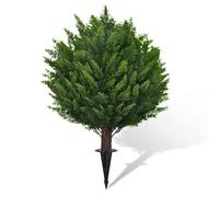 45 cm Artificial Cypress Topiary Ball Trees with Ground Spike, Artificial Boxwood Ball, Artificial Tree, Outdoor, Bux Tree Ball, Artificial for Outdoor Use, Front Porch, Garden