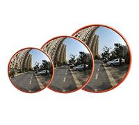 45 cm Wide Angle Traffic Safety Convex Mirro, Driveway Mirror for Garage Courtyard Traffic Office Warehouse, 145 Degree Convex, Easy to Install