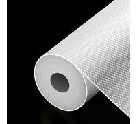 45 Cm X 500 Cm Clear Non-Slip Waterproof Kitchen Cabinet Shelf Liners