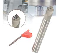 45° CNC Chamfering Drill Tool Holder, Alloy Steel for for SSK C16-16-120 Lathe with 16mm Handle & 120mm Length, Compatible with APMT1135PDER/APKT1135 Inserts