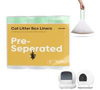 45 Count MeoW Cat litter bags Liners Fit For Self-cleaning Cat Litter Box MW-SC01 MW-SC02 MW-LR01,Tear-free Leak-proof 18" x 12.6"