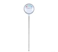 45 Degree Angle Soil Moisture Meter For Plants With Alloy Probe For Instant Read No Battery Required 10 Grade Scale White Garden Hygrometer Tool For Indoor Outdoor Potted Flowers Lawns And Vegetable