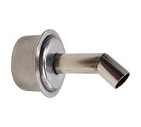 45 Degree Bent Curved Heat 5/6/7/8/9/10mm Nozzle Adapter for 861DW Soldering Station Hot Air Accessories Heat Nozzle