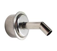 45 Degree Bent Curved Heat 5/6/7/8/9/10mm Nozzle Adapter for 861DW Soldering Station Hot Air Accessories Heat Nozzle