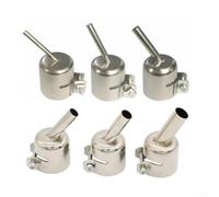 45 Degree Bent Nozzle Sleeve for 850 Series Hot Air Rework Stations to Support Precise Thermal Treatment of Horizontal Interfaces (10mm)