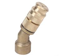 45 Degree Brass Adjustable Nozzle for Agricultural Sprayer with High Pressure Atomizing Water Spray for Irrigation (2PCS)