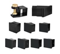 45-Degree Dovetail Marker, Precision Angle Gauge Woodworking Tools, Woodworking Dovetail Guide, Aluminum Alloy Dovetail Jig Marker, Magnetic Hand Saw Guide with 8 Modules, Cut Wood Joints