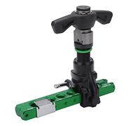 45 Degree Eccentric Cone Ratchet Tube Expander Universal Pipe Flaring Tool with Manual Drill Function for Plumbing HVAC and Automotive Applications Aluminum Alloy Construction