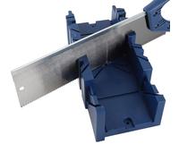 45 Degree Miter Saw Kit, Double Sided Grinding, 65 Steel Material, Multiple Angles Cutting, for Photo Frames, Plaster Lines, Skirting with Storage Box