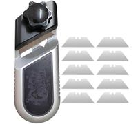 45 Degree Plasterboard Chamfering Aluminum Alloy Planer, Plasterboard V Chamferer, 45°/90° Drywall Trimming Tool with Blades, Efficient Gypsum Board Cutting