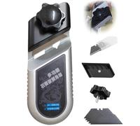 45 Degree Plasterboard Chamfering Aluminum Alloy Planer,Plasterboard V Chamferer,Manual Plasterboard Fast Cutter,Efficient Woodworking Trimming Devices for Drywall Cutting