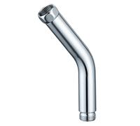 45 Degree Shower Arm Pipe Connectors for Handheld Head Stainless Steel Elbow Adapter with Chromes Flexible Head Connectors
