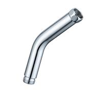 45 Degree Shower Head Elbow Adapter Solid Stainless Steel Construction Polished Chromes Finish for Handheld Showers Stainless Steel Shower Fitting