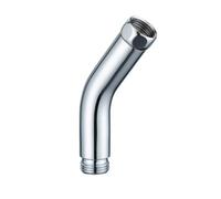 45 Degree Shower Head Elbow Adapter Stainless Steel Construction Chromes Finish for Handheld Showers Shower Elbow Adapter