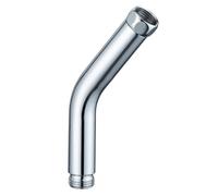 45 Degree Shower Head Elbow Adapter Stainless Steel Construction Chromes Finish for Handheld Showers Shower Elbow Adapter