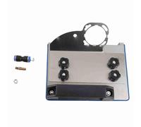 45 Degree Tile Chamfer Stand, Heavy Duty Stainless Steel Angle Grinder Cutting Tool for Precise 45° Bevel Cuts on Tiles Stones Woods Marbles