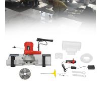 45 Degree Tile Chamfering Machine,Wet Cutter for Porcelain Ceramic Tile Dust-Free Chamfer Bevel Cutter Tool with 2 Saw Blades