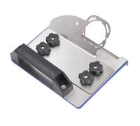 45 Degree Tile Chamfering Tool, Precise Cutting Stand with Secure Clamping System, Angle Grinder Tool with Stand for 45 Degree Chamfering for 100 Type Angle Grinder