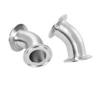 45 Degree Tri Clamp Elbow SUS304 Stainless Steel Sanitary Pipe Fitting 1PC