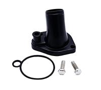 45 Degree Water Neck Thermostat Housing for SBF Small Block Ford 260 289 302 347 351W-BLACK