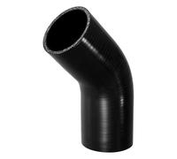 45 Degrees 45mm 48mm 51mm 54mm 63mm 68mm 76mm ID Car Silicone Hose Coupler Coolant Intercooler Hose Black 90x90mm Length(63mm)