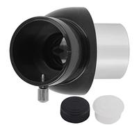 45 Degrees Round Angle Diagonal Mirror, Astronomical Telescope Accessory, 1.25 Inch Interface All - Positive Mirror with Cover for Astronomy and Terrestrial