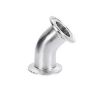 45° Elbow, Tri Clamp Sanitary Fitting, SUS304 Stainless Steel Pipe 1PC
