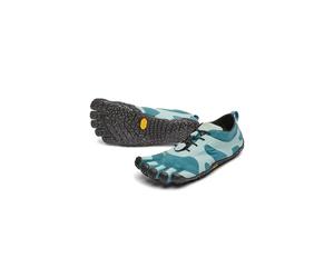 (45 EU, Hydro/Blue) Vibram Mens V Alpha Five Finger Barefoot Feel Megagrip Sole Running Trainers
