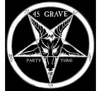 45 GRAVE - PARTY TIME RED - Vinyl Record 7 - A4z
