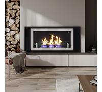 45 Inch Wall Mount Ventless Bio Ethanol Fireplace