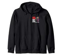 45 Isn't Fatal But It's Still Pretty Old (Grim Reaper) Zip Hoodie