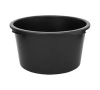 45 Litre Heavy Duty Multi Tub Bucket - 51 x 51 x 28 cm Round Black Utility Container for Agriculture, Gardening, Equestrian, Construction, Livestock, Water Storage & Small Ponds - Easy to Clean