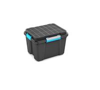 45 Litre Stackable, Nestable Water Resistant Mobile Plastic Damp Area Storage