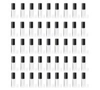 45 Pack Empty Lip Gloss Tubes, 1.2ml Clear Lip Gloss Tubes Mini Refillable Balm Bottles Makeup Empty Bottles for DIY Travel Split