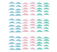 45 Pares de almohadillas de silicona para pestañas reutilizables, 5 tamaños, 3 Colores, varillas de elevación de pestañas permanentes, rizador permanente de pestañas, almohadillas
